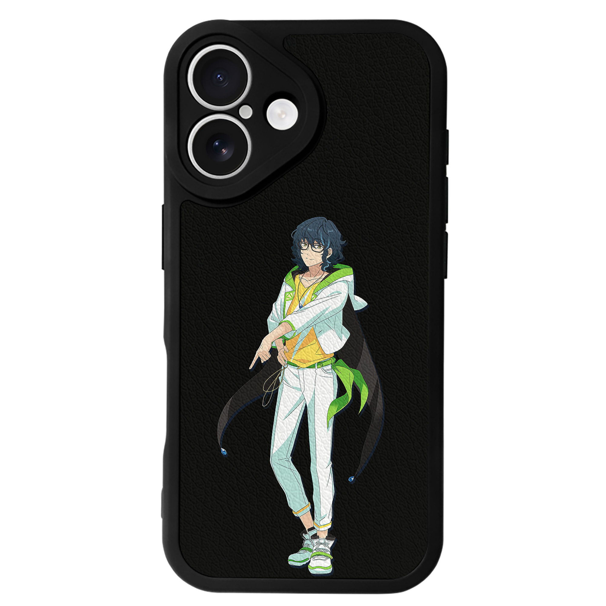 （画像用） あんさんぶるスターズ! Ensemble Stars 【iPhone 16シリーズ対応】シリコンスマホケース（レザー調） 材質：シリコン